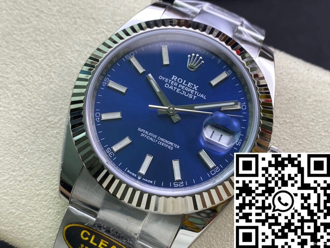 Dial Rolex M126334-0001 Clean Datejust Blue Factory 1227